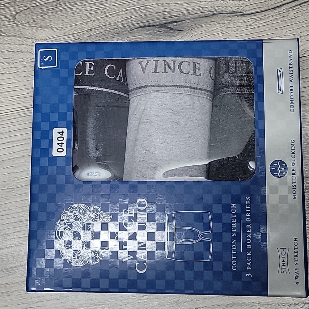 VINCE CAMUTO 3 PACK TRUNKS.